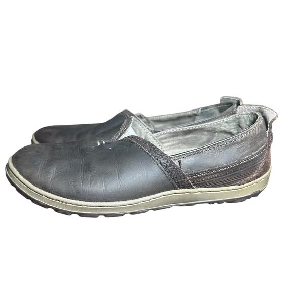 Merrell Women's Leather Slip-On Loafers Size 7.5 Brown - Picture 6 of 11